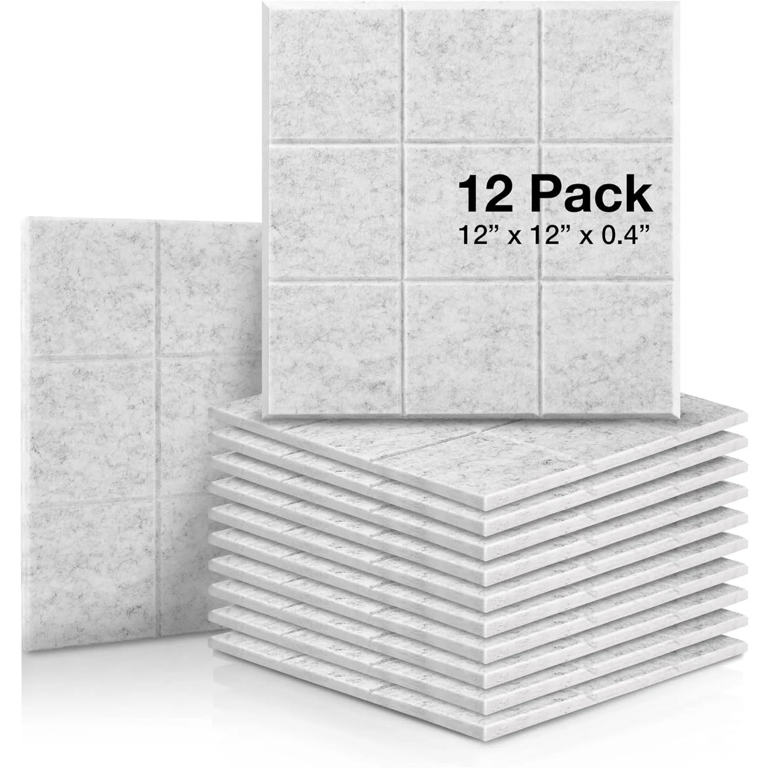 Custom 30*0.9cm Grey Fireproof Absorbent Polyester Soundproof Wall Panel Sound-absorbing Board