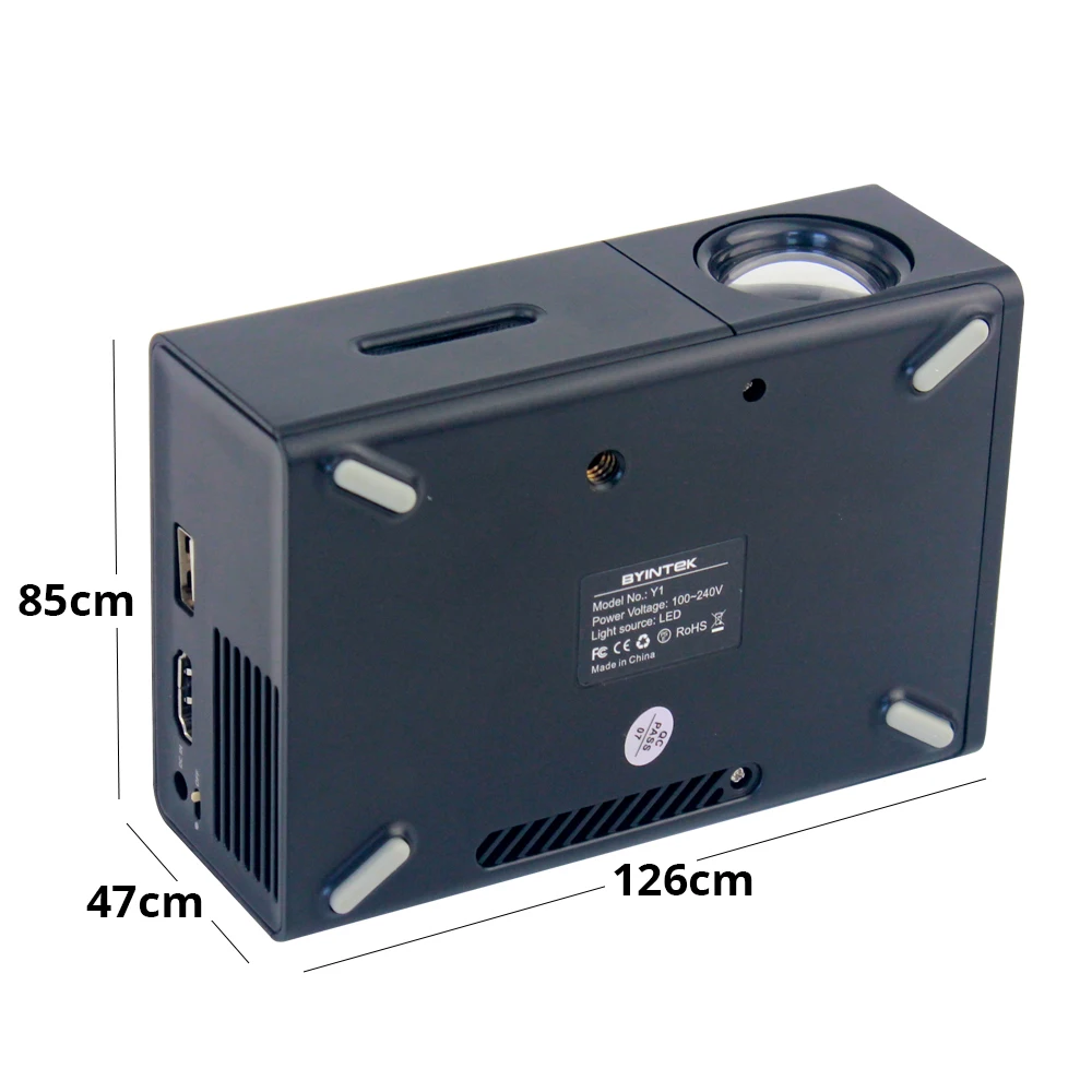 Byintek C400 Micro Pico Pocket Projector PC LCD Mobile Video Mini Small Beamer Portable Led Holographic Home Theater Projecteurs