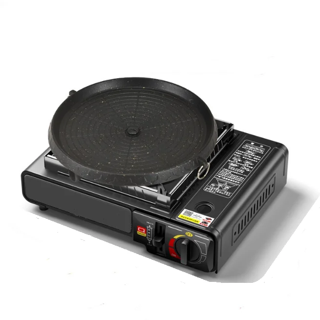 High quality Garden Automatic Ignition Stove Portable Butane Outdoor Camping hiking Gas Stove with Carrying Case