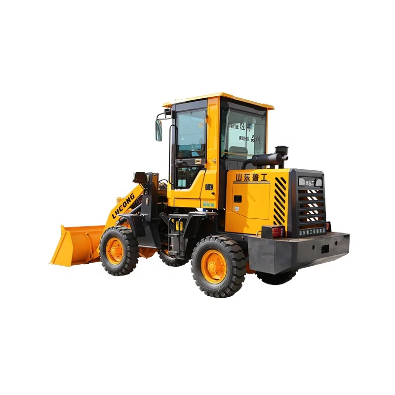 1500kg Lugong small wheel loaders low loader