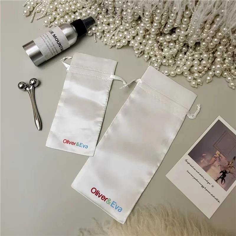 Products import from china wholesale satin cell phone luxury flat satin drawstring pouch cheap jewelry pouches