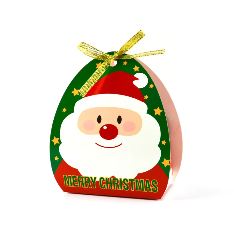 
Rongmei Custom Printed Small Paper Folding Candy Gift Boxes for Christmas CMYK Color Paperboard Recyclable Gift & Craft 3000pcs 