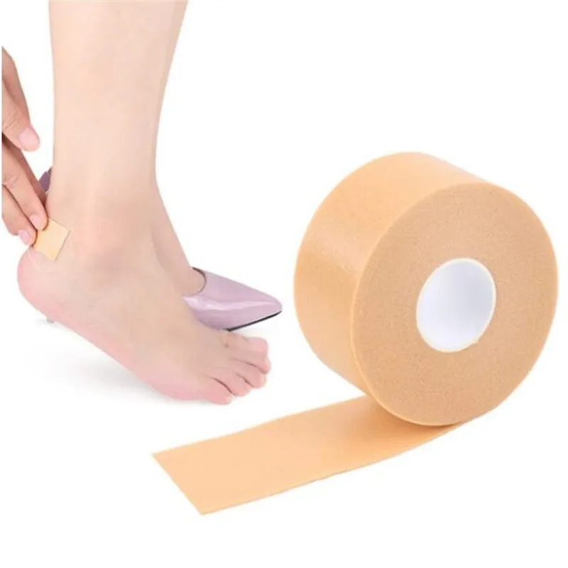 5M Women Silicone Gel Heel Cushion Protector Foot Feet Care Shoe Insert Pad Insole Sticker Useful Heel Protector Cushion Tapes