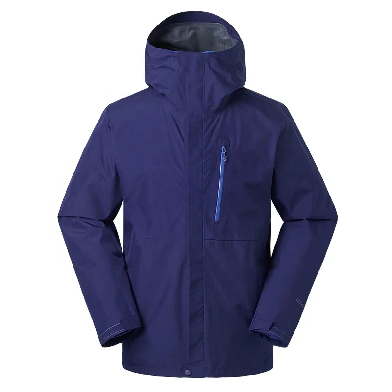 
High quality 3 in 1 Custom logo jacket waterproof breathable jacket outdoor sports hooded cotton jacket 