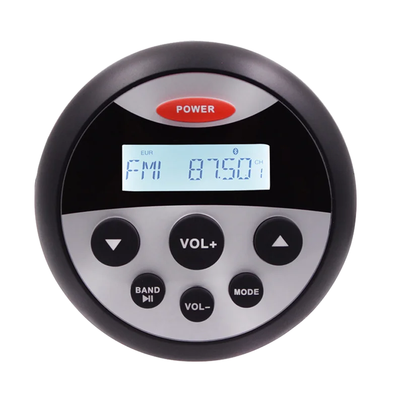 Сделано в Китае водонепроницаемый уличный Водонепроницаемый морской аудио универсальный корпус аудиоразъем с FM/AM utv аудио