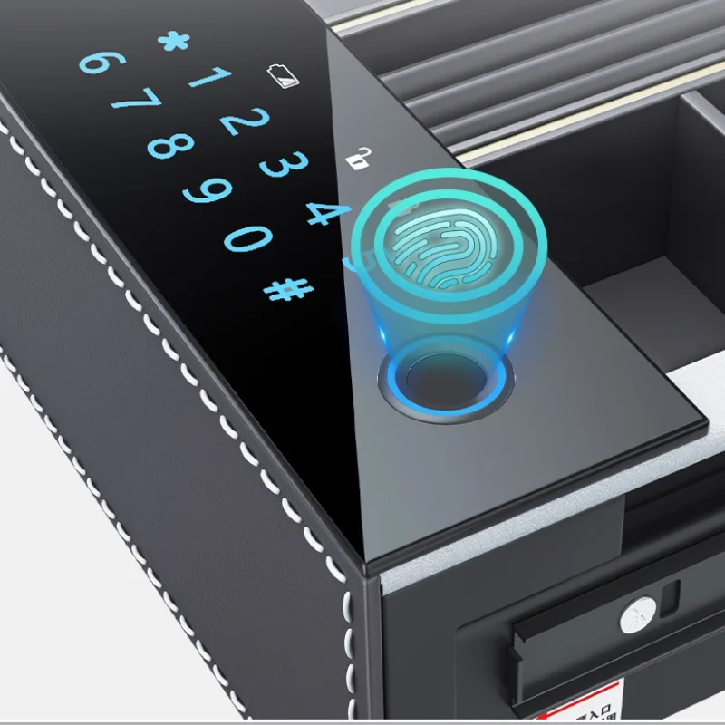 Slides Cabinet Pull Lock Smart Custom Jewelry Wardrobe Storage Organizers For Clothing Password Touch Safe Box Drawers