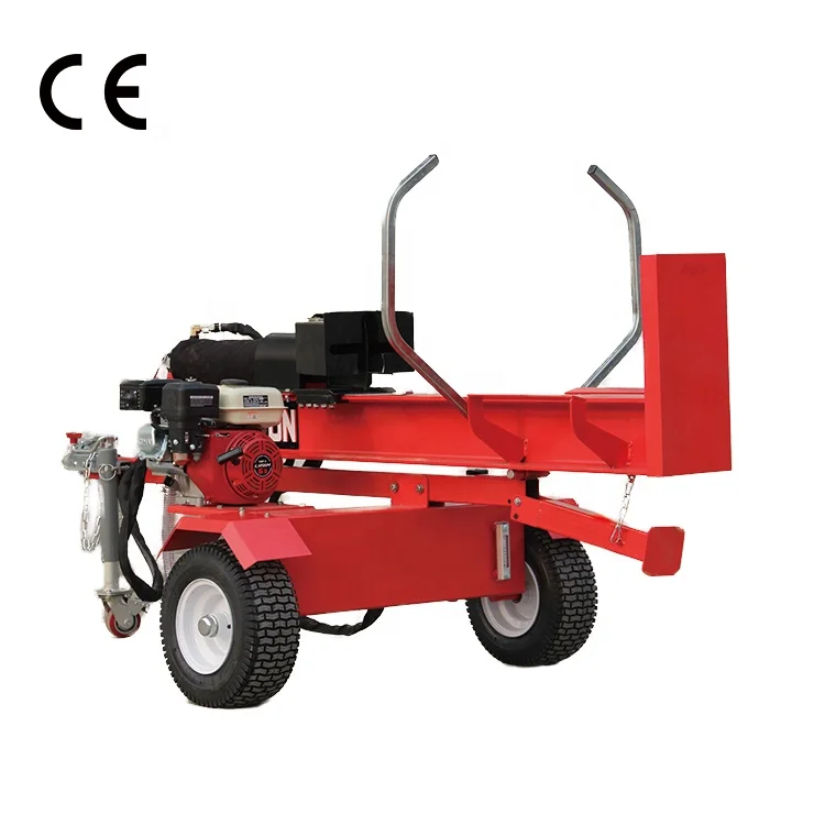 1200mm gasoline wood cutting machine firewood log splitter for sale