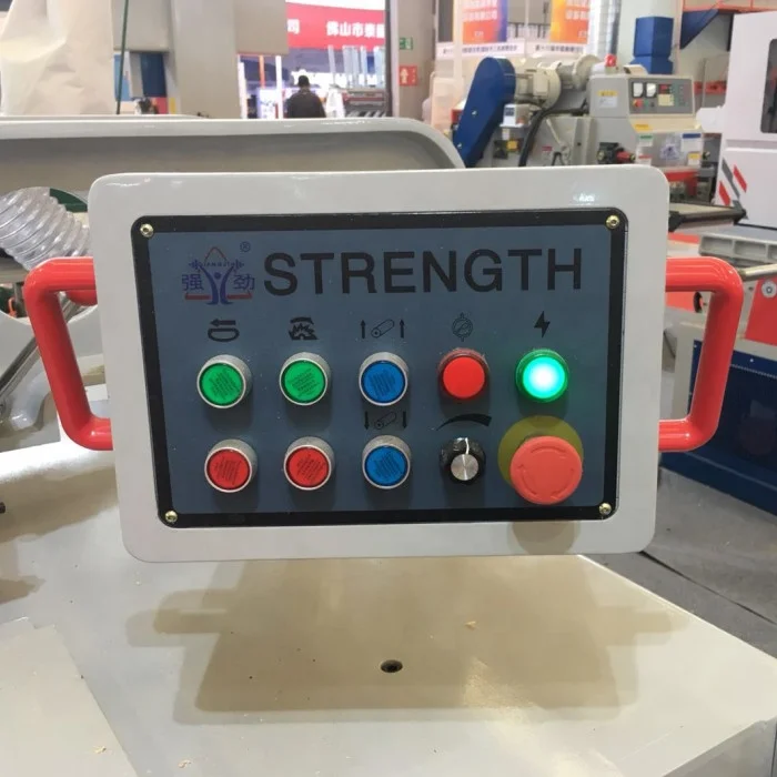 High quality straight line cutting saw wood machine