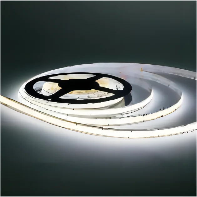 COB led strip cct tunable 1800K to 6500K 24V DC 576leds/m two color adjustable white led light strip flip chip fcob led strip