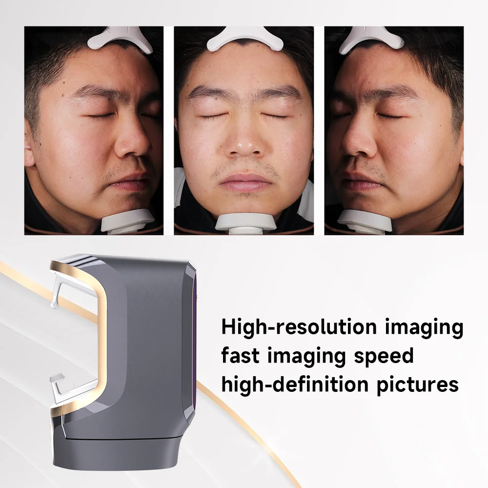 3D AI Dermatoscope Facial Skin Analyzer UV Light Smart Face Scanner for Spa Beauty Salon