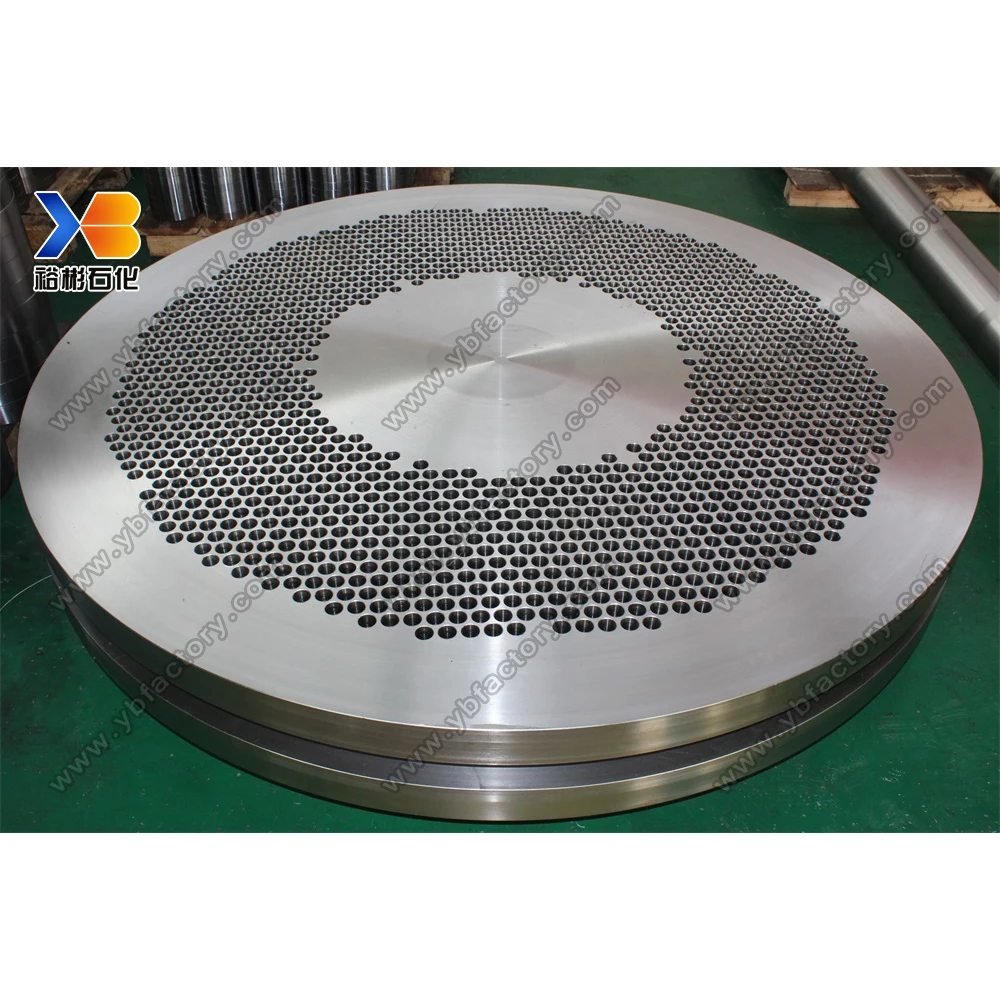 Stainless steel tube sheet, large size tubesheet for heat exchanger