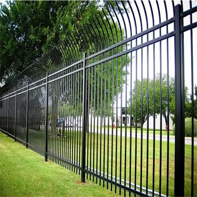 8ft x 8ft Garden protection black wrought iron fence prices