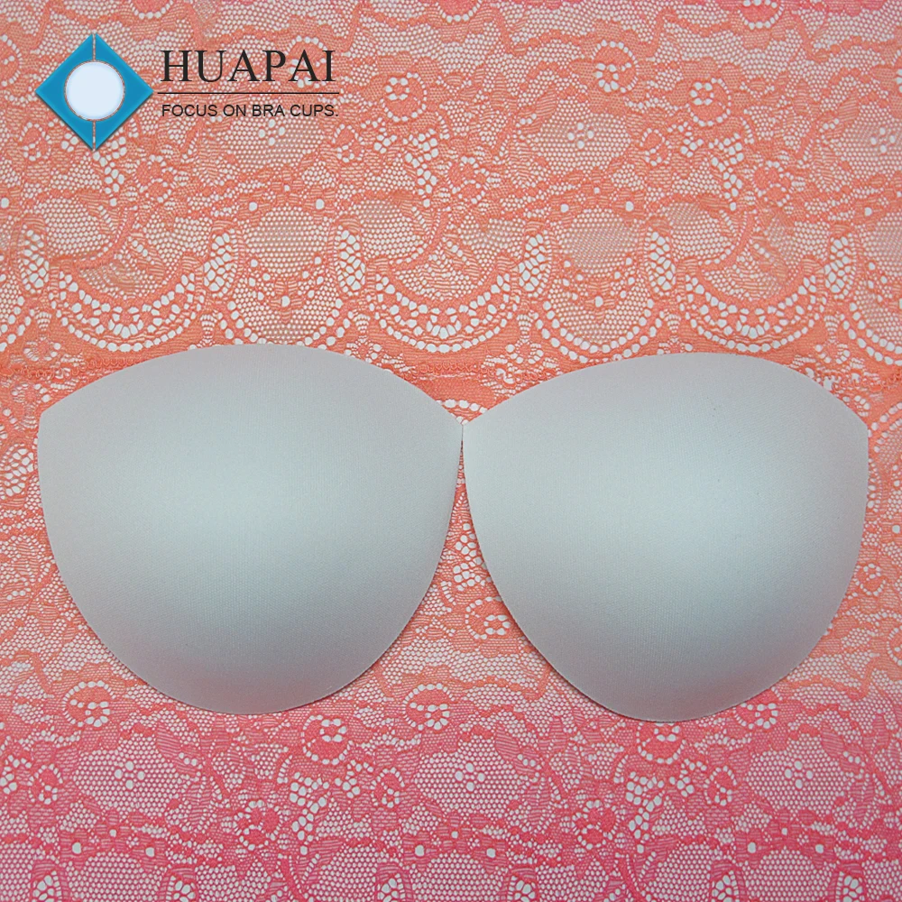 Huapai bra cup wholesale swimsuit accessories molded bra cup
