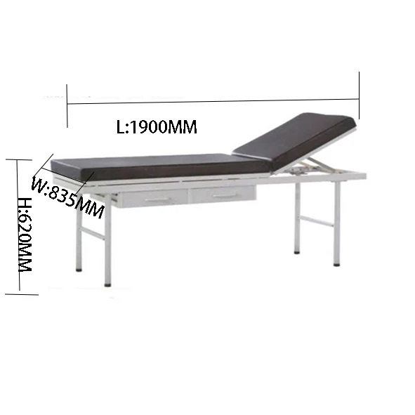 Stainless Steel Medical Gynecologic Examination Bed