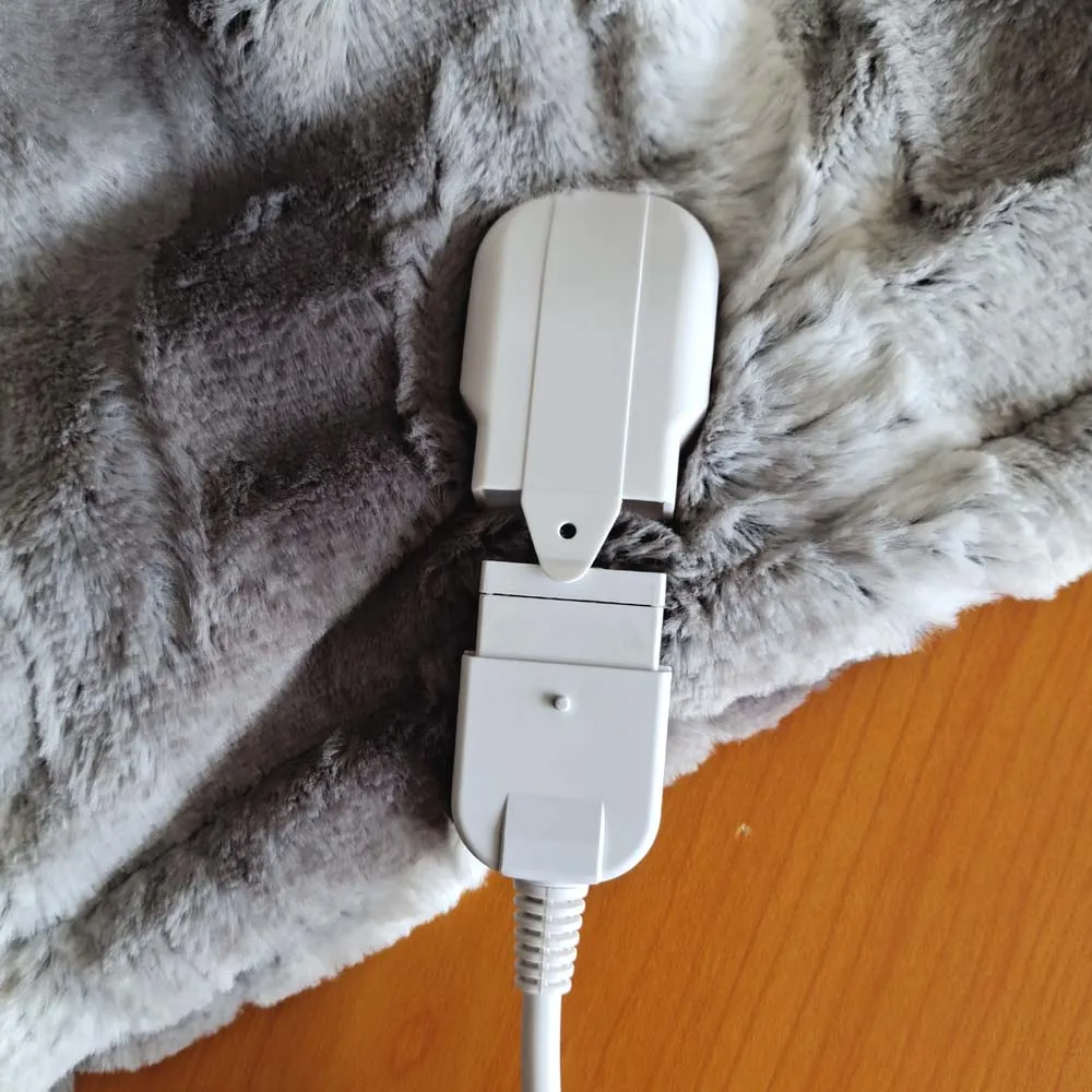 Promotional Soft PV Fleece  heated throw blanket electric  Coat With Best Price