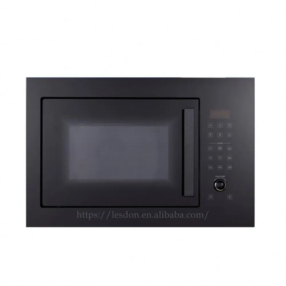 Household embedded microwave oven 20L stainless steel appearance electronic control