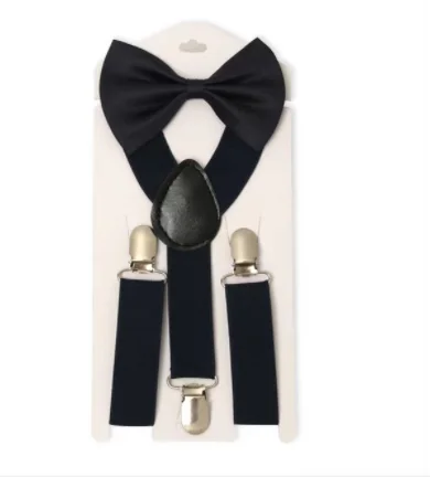 2022 Детские регулируемые подтяжки жаккардовые с 3