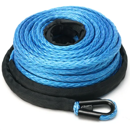 UHMWPE Waterproof/ 4X4 Off-road Double Braided  Vehicle Atv Utv Suv Truck Winch Synthetic Rope