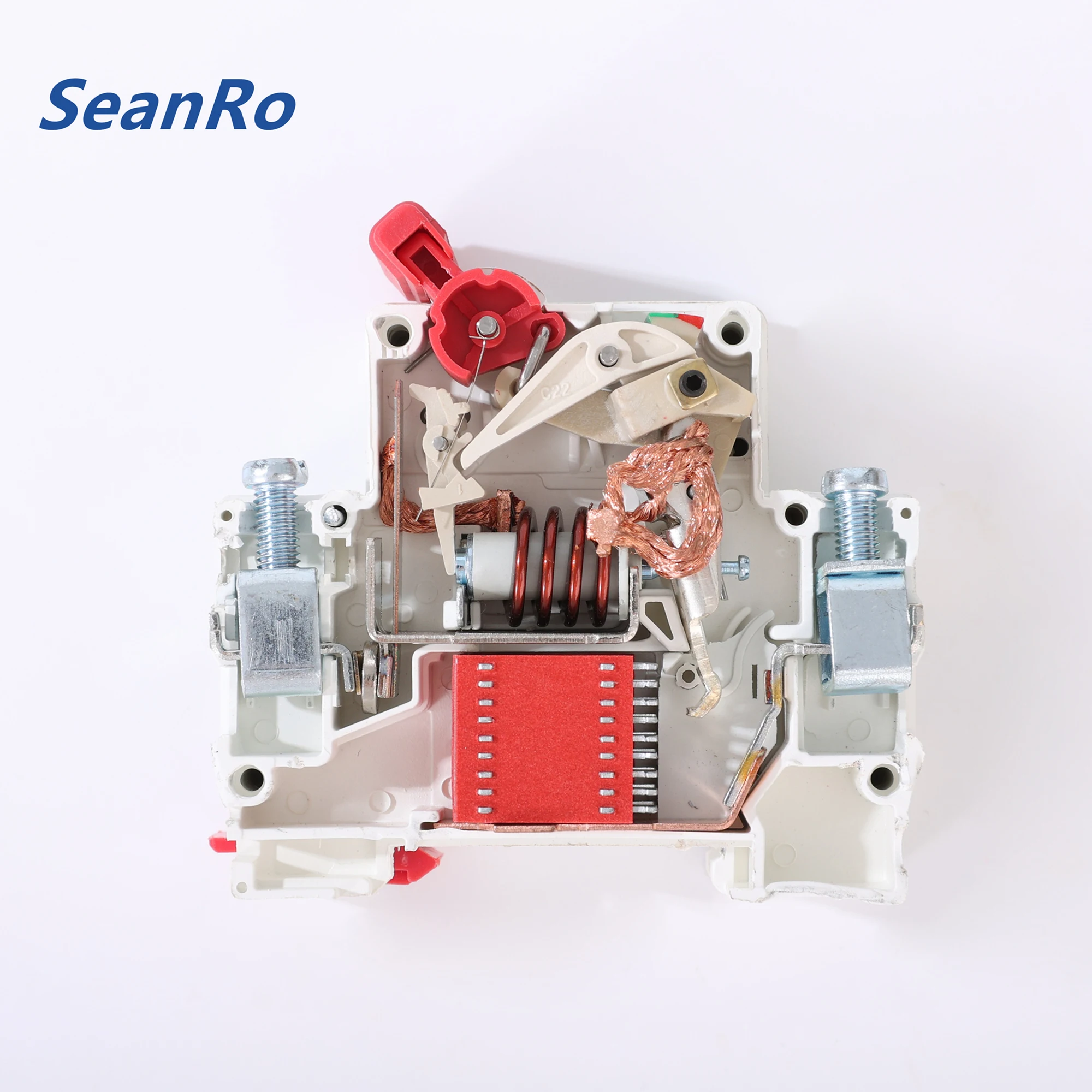 SeanRo solar MCB manufactured DC breaker 500V 600V 6A 16A 32A 63A mini circuit breaker