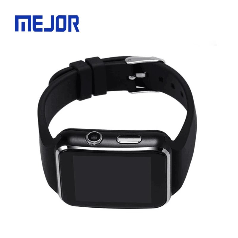 White silicone wearfit phone watches X6 mobile bracelet X7 Sports rubber wristband X5 smart watch