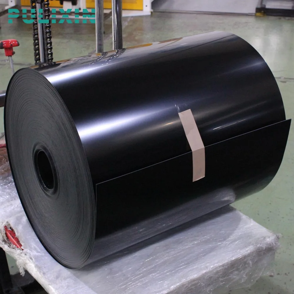 Factory supply Thermoplastic Polymer Styrene High impact HIPS sheet polystyrene film sheet roll for fold break yogurt cup