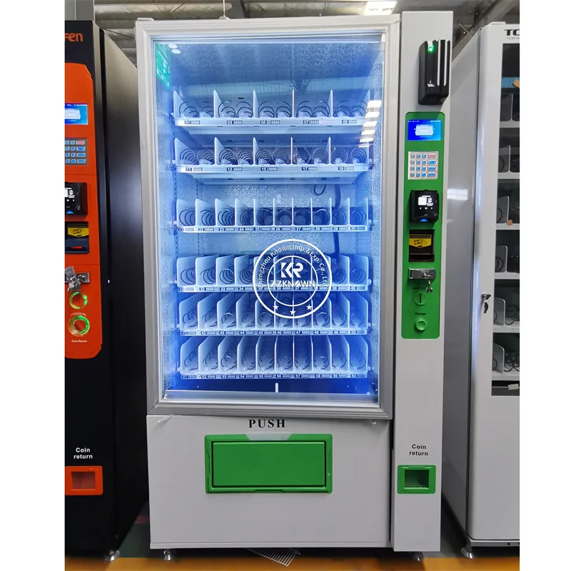 New style drink snack vending machine With Touch Screen Automatique Drink Selling Vending Machine For Drinks And Snacks