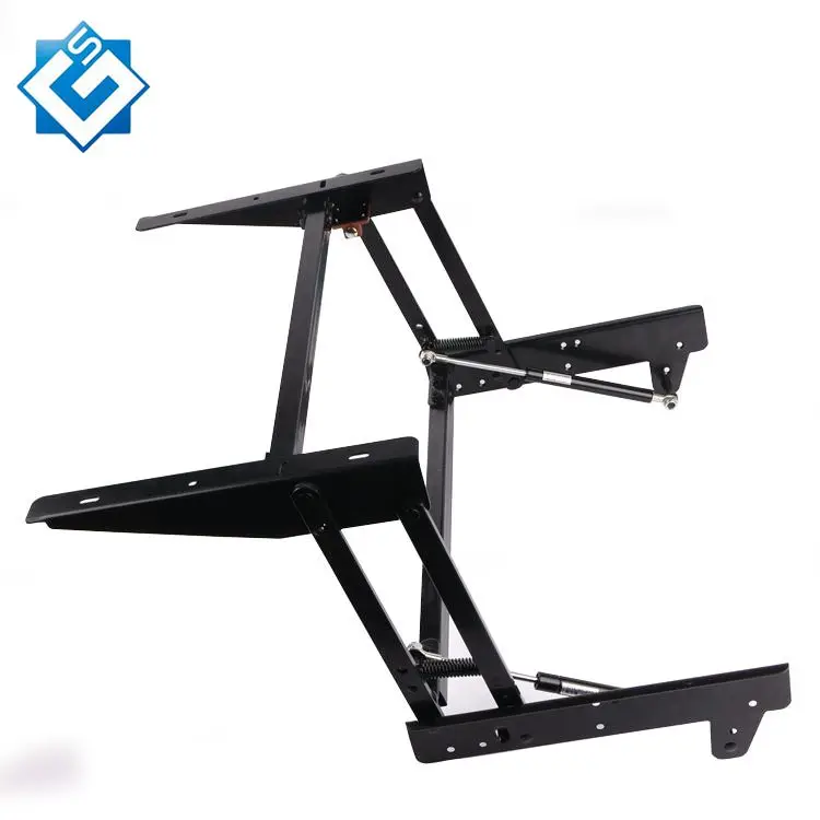 Extendable Fitting Furniture Modern Design with Sofe Lock Transformable Coffee Table with Adjustable Top Lifting Frame Mechanism