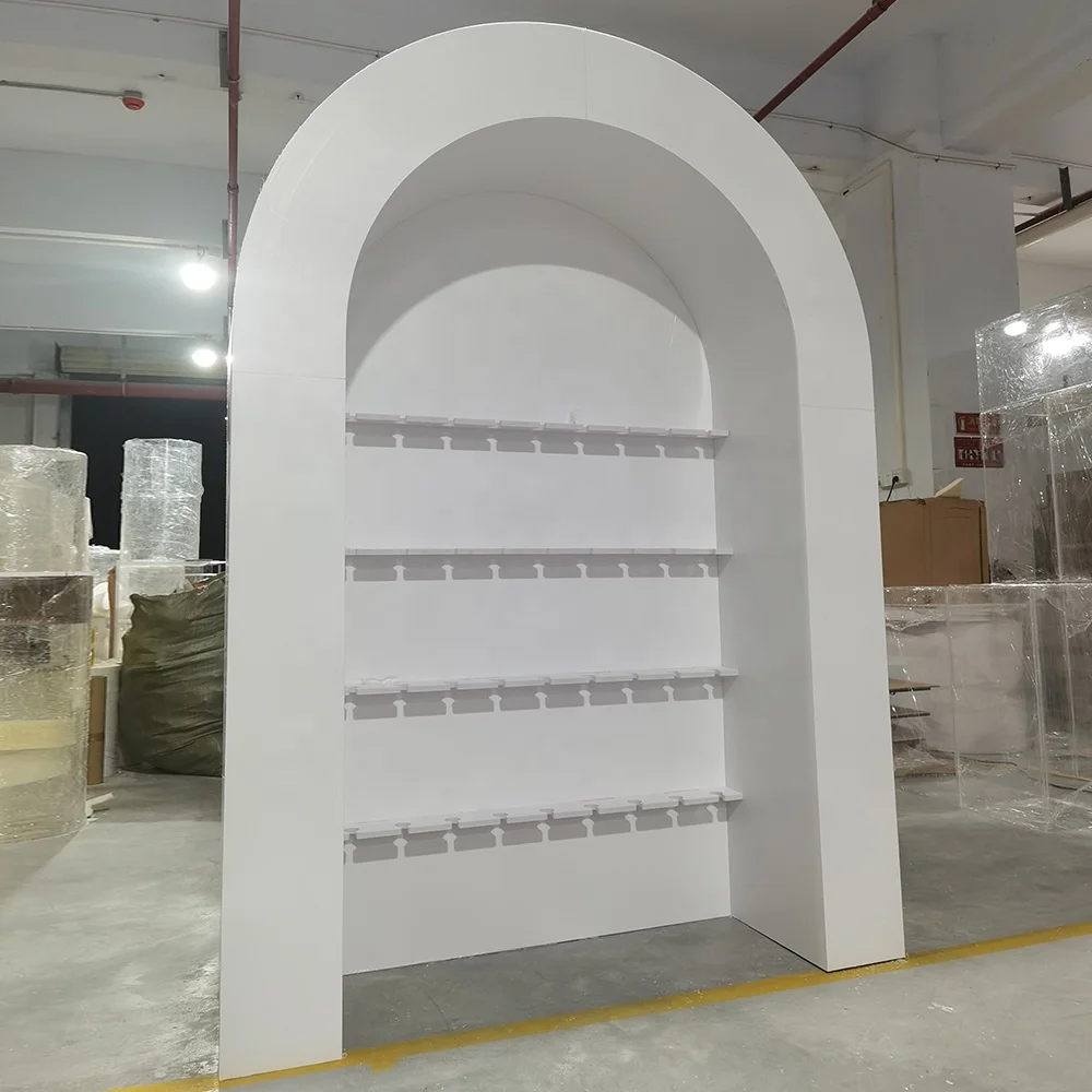 Practical Price White Acrylic Wedding Decoration Champagne Wall