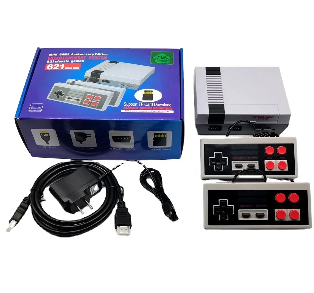 Mini HD Hand Gaming Console Portable Game Players TF Card 621 retro video game console