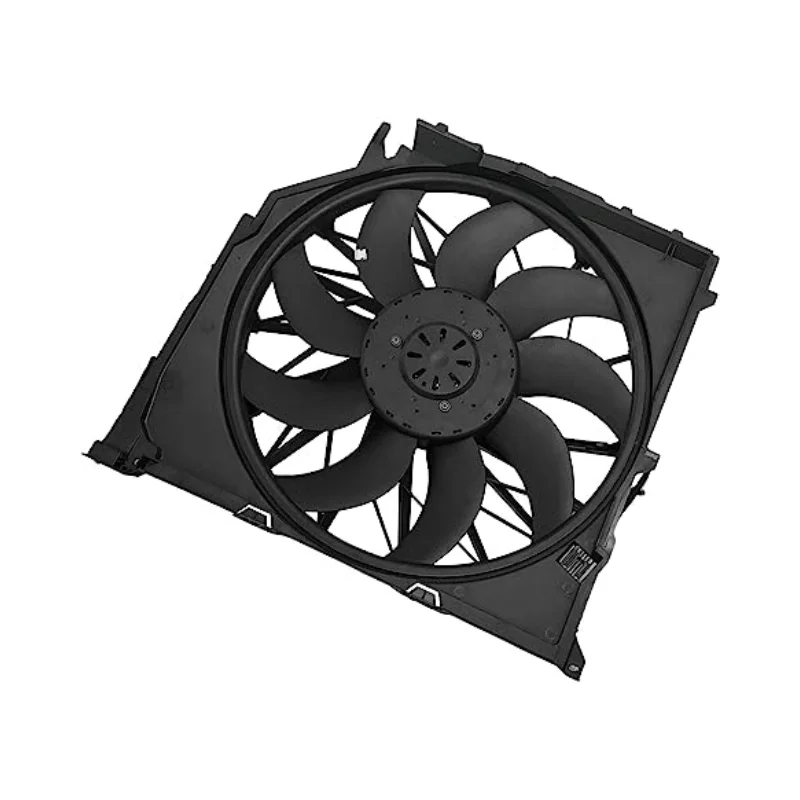 TOPASIA Brushless Cooling Fan Assembly Engine Radiator Fan 17113442089 17113442089 For BMW X3 2003-2011