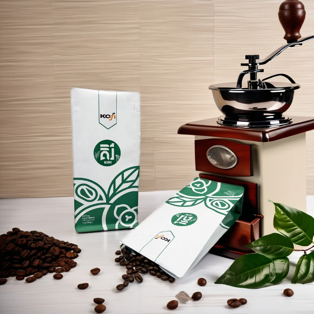 Factory hot sale aluminium coffee bags custom printed 100g 250g 500g 1kg plastic coffee bean bags