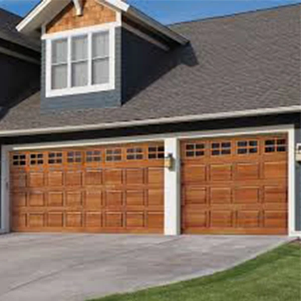 customized modern design durable sectional garage doors for villa