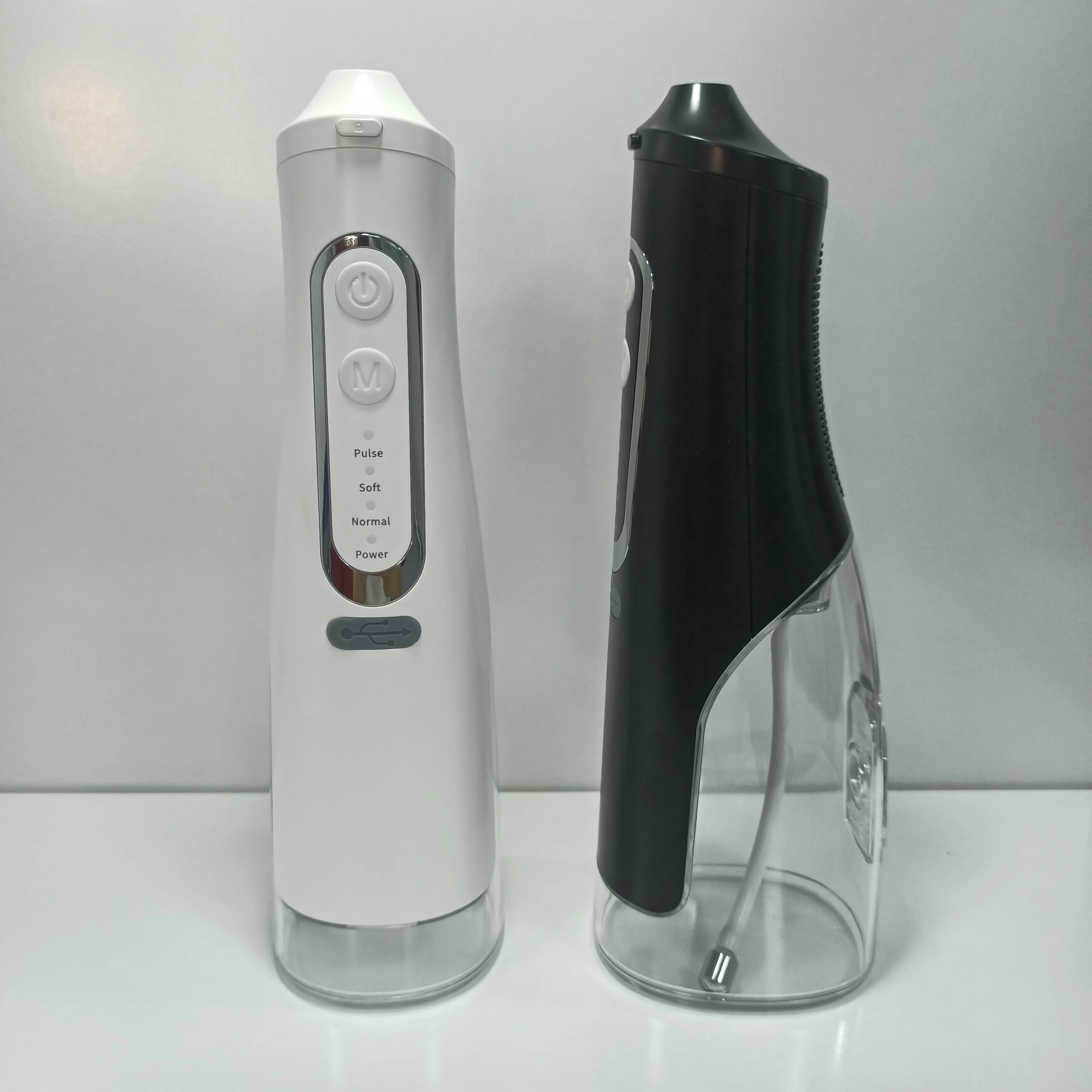 Model M209 360 degrees nozzle rotation mute Water Flosser Four memory modes Type-c hidden charging port IPX7 waterproof