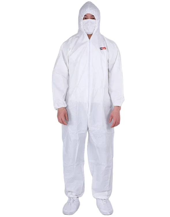Safety Clothing Manufacturers In Stock Microporous Coverall Disposable Coverall Type 5/6 Coverall