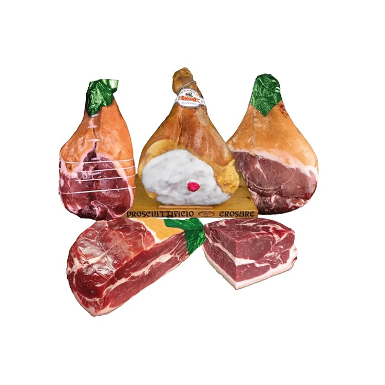PROSCIUTTIFICIO CROSARE - Prosciutto San Marco Con Osso Premium Cured Gluten Free Italian Preserved Pork Ham