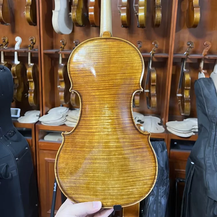 China Sinomusik high quality  Guarneri Cannon 1743 violin musical instruments