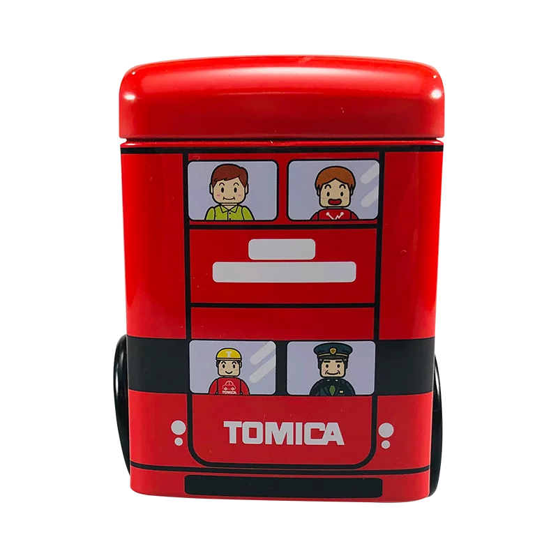 
New Gift Decoration Hot Lovely High Quality Small Storage car bus metal tin box 