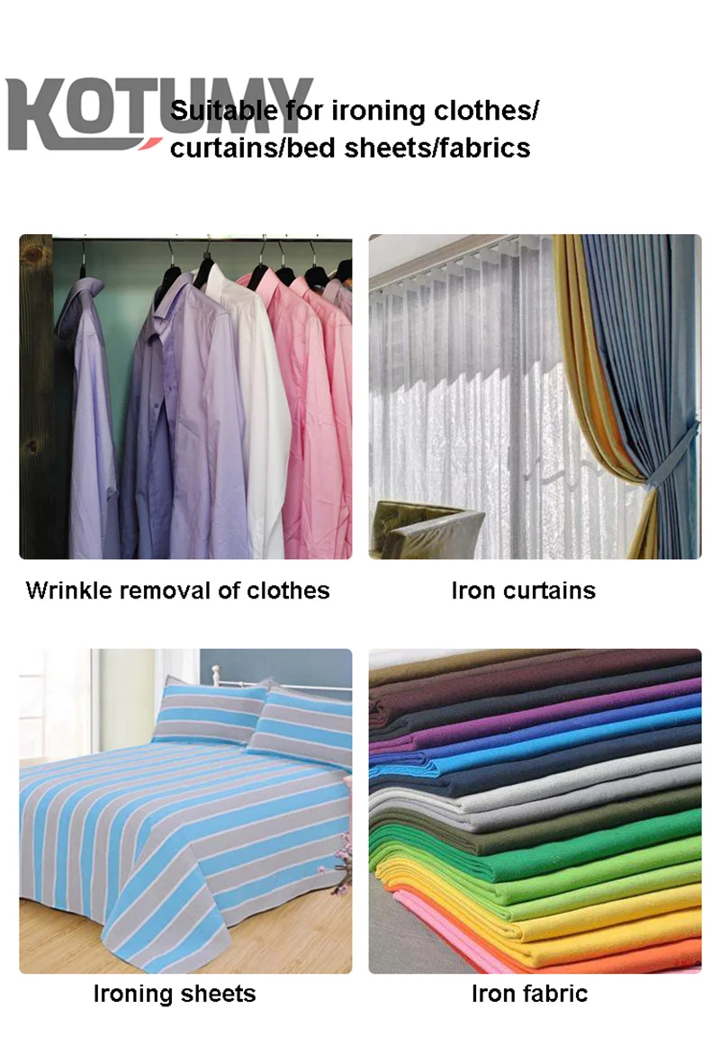 Industrial Iron High Power Steam Electric Iron Garment Curtain Dry Cleaning Shop Boiler Supercharged Hanging Ironing Machine