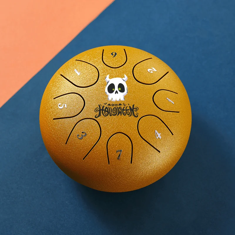 6inch steel tongue drum 8 note handmade sound therapy chakra personalized customization