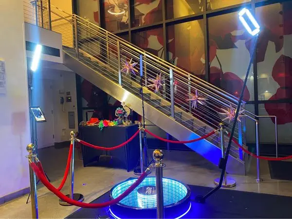 360 photo booth automatic rotating machinewedding manual ring light 3d selfie ipad photobooth video booth dslr 360 camera