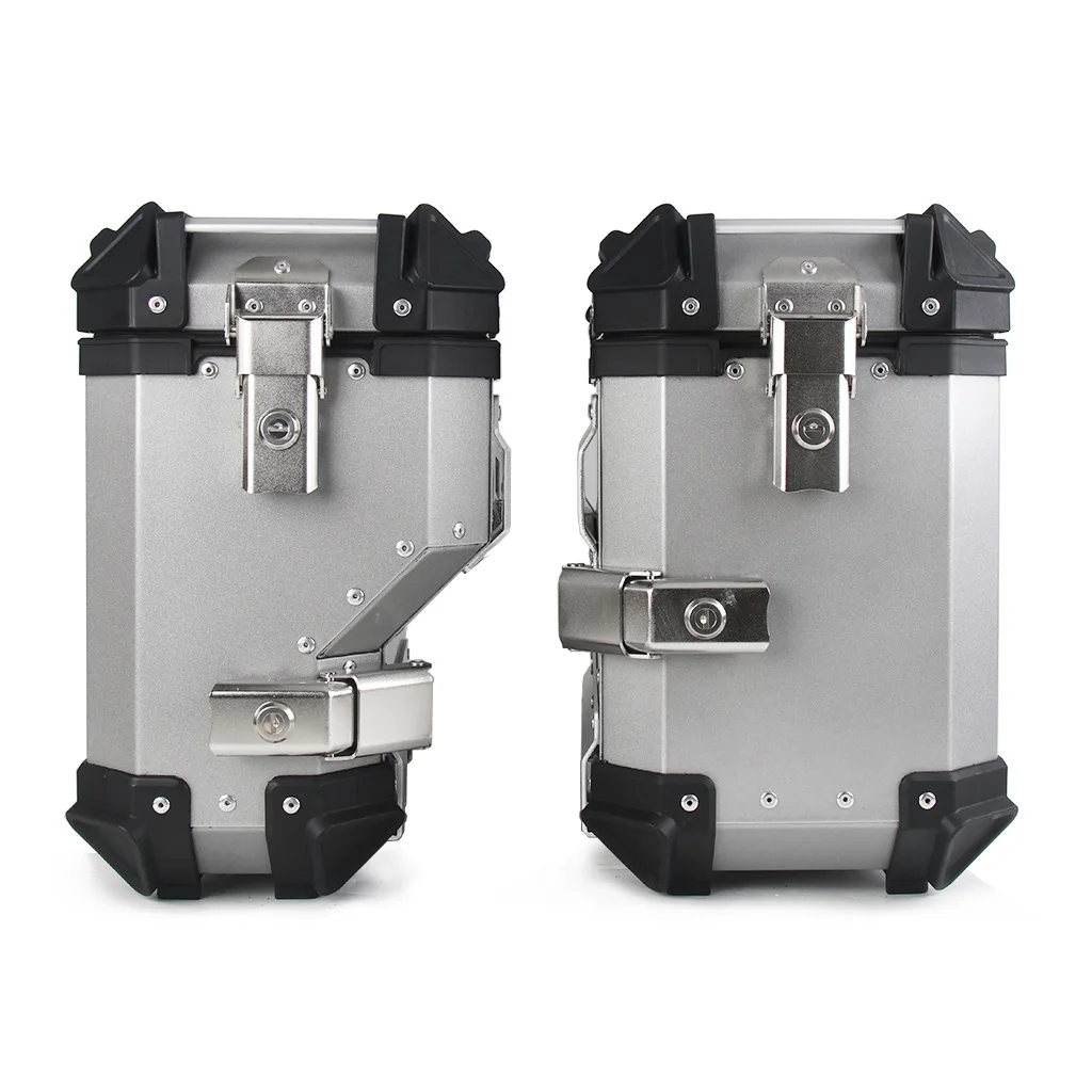 For BMW F850GS R1250GS For Suzuki V-Strom DL650XT 38L waterproof suitcase luggage Motorcycle left / right exhaust side boxes