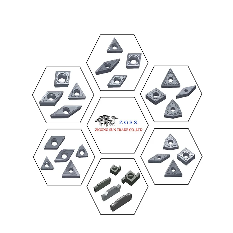 
Wholesale high quality CNC insert cutting tools tungsten cemented carbide hard alloy turning ,milling ,grooving ,threading,drill 