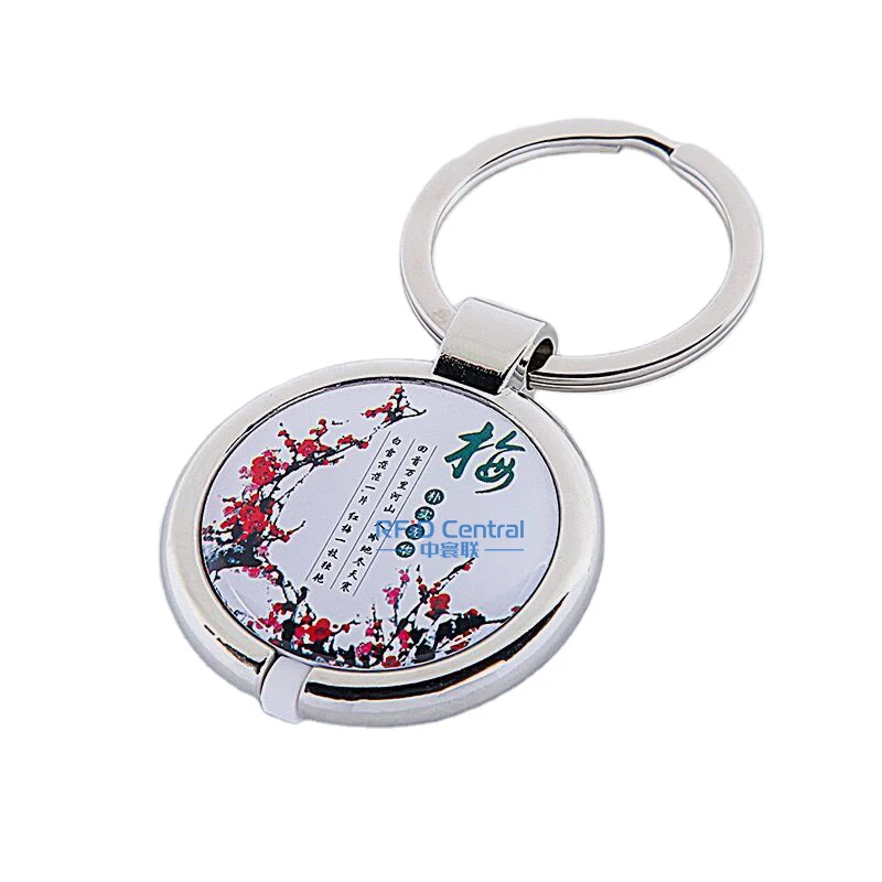 nfc dog tag qr code rfid pet tracking tag electron anti metal rfid epoxy tag metal keychain rfid