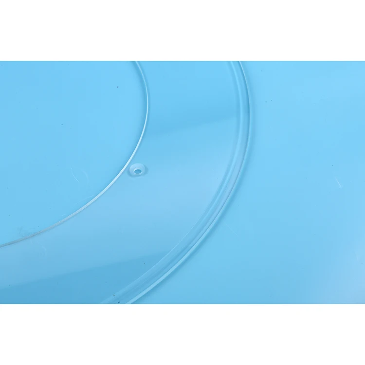 High Temperature Wear-Resistant CCD Screening Machine Ring Precision Transparent Tempered Glass Instruments Solar Applications