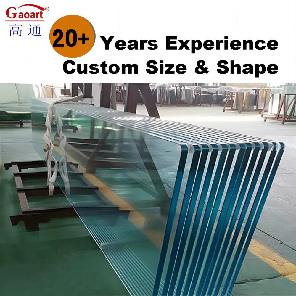 Good Quality Universal Plant Price Stairs Sheet Easy Install Shower Screen 0.4cm Tempered Glass Manufacturer For Greenhouse Door