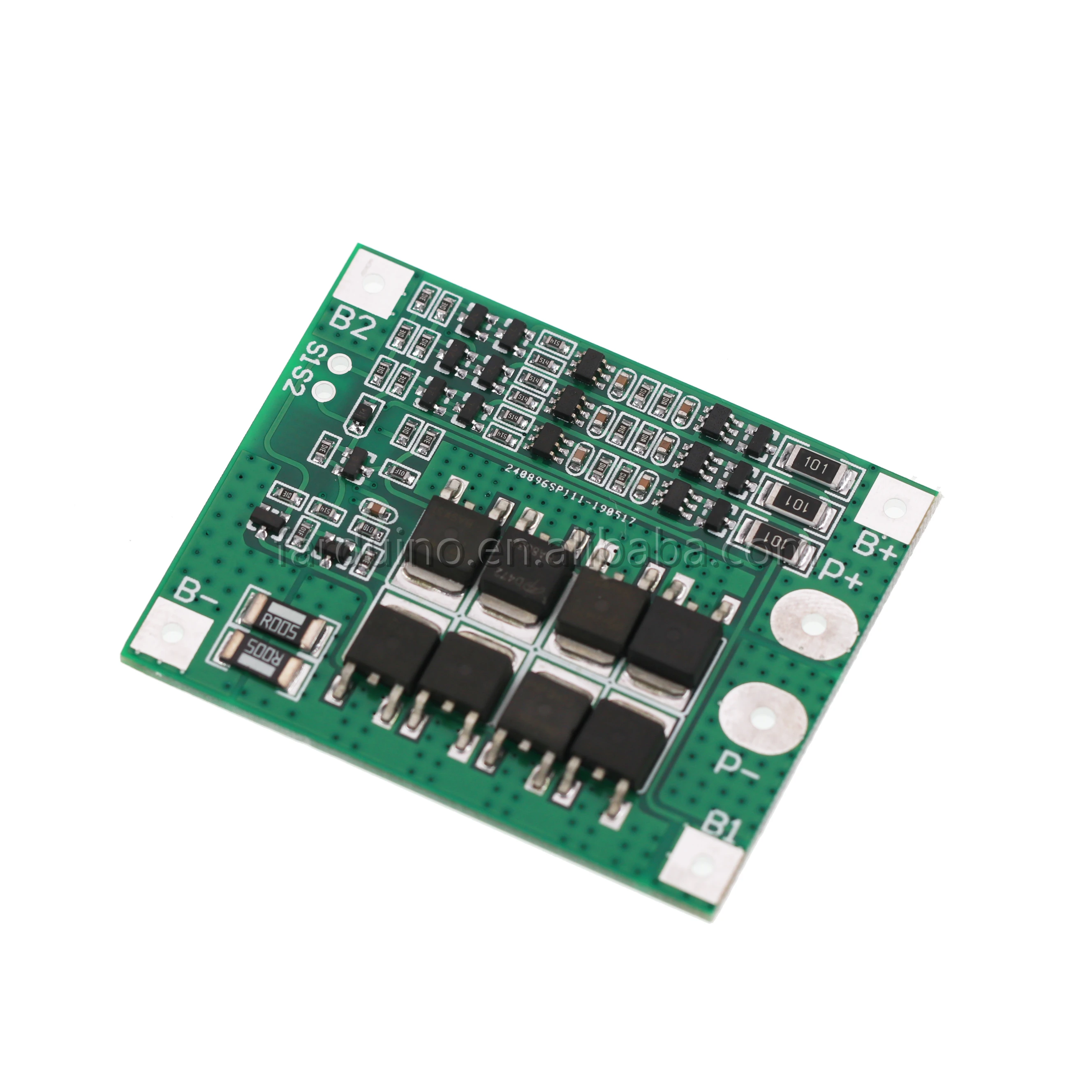 Защитная плата PCB BMS для зарядки полимерных литиевых аккумуляторов 18650 25 А 3 S последовательный модуль защиты литий-ионной 12 В 7 Lipo