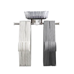 wall mounted no nailing no drilling stainless steel coat clothes hanger clip organizer