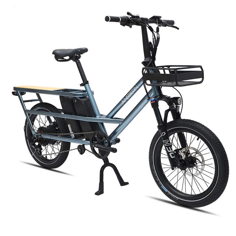48v 500W electric bike powerful motor electric cargo bike long tail cargo bike