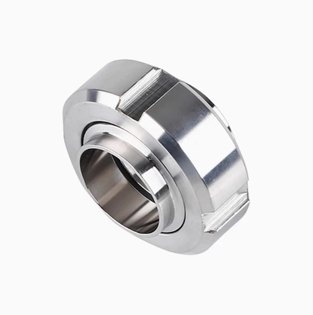 304 stainless steel T type loose joint sanitary level butt welded flat thread from any joint ISO standard loose joint