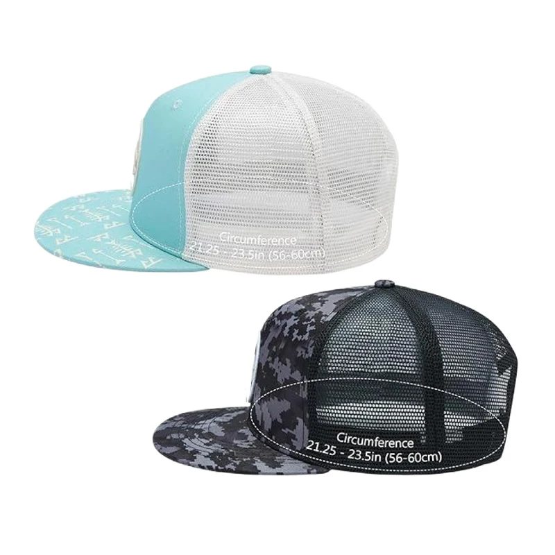 Wholesale High Quality Adult 6 Panel Mesh Hats Gorras Custom Embroidery Patches Logo Trucker Hat